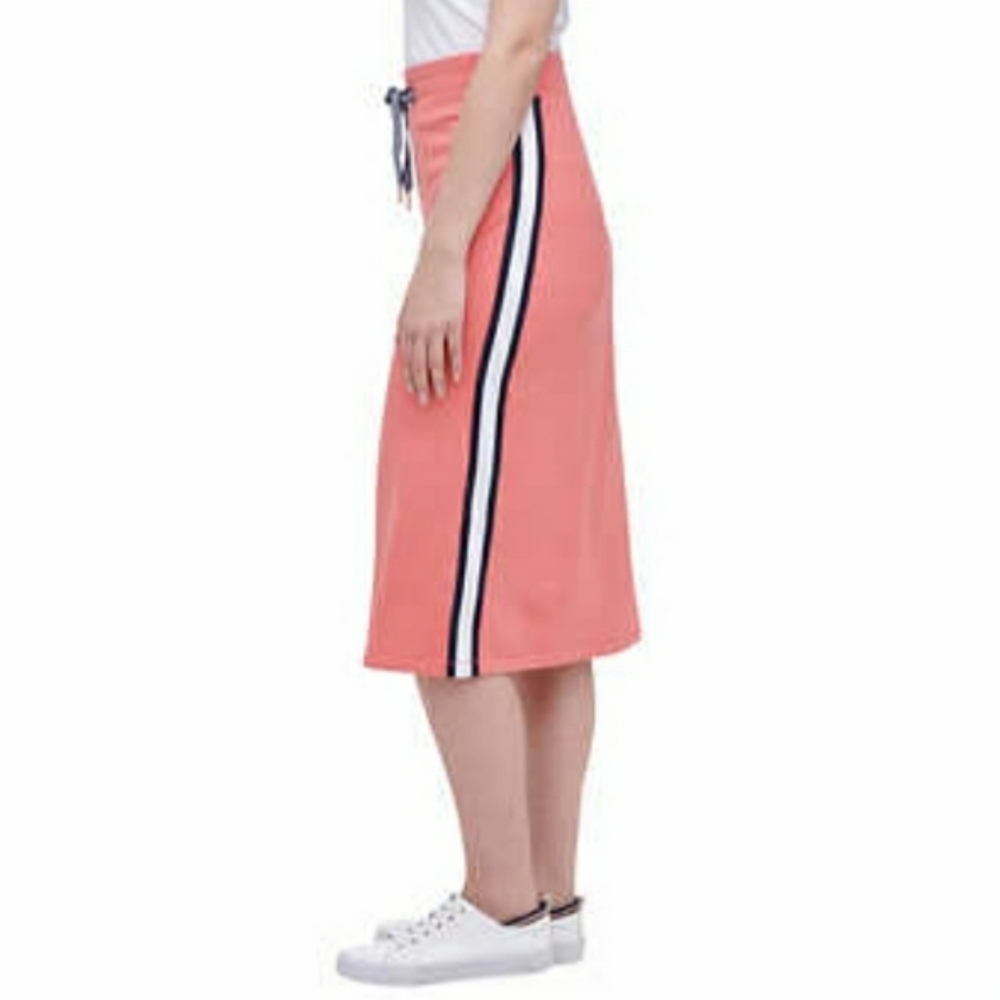 Tommy Hilfiger Side-Stripe Midi Skirt - Picture 5 of 6